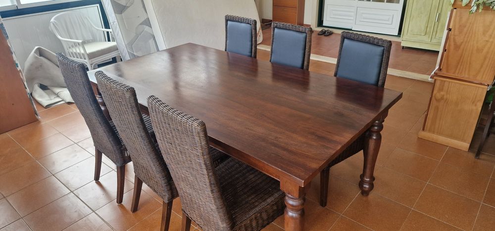 Mesa Refeição c/ 6 Cadeiras