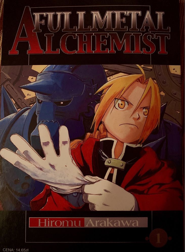 Manga Fullmetal Alchemist cz1