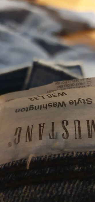 Spodnie męskie  jeansowe Mustang