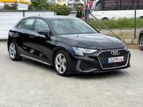 Audi A3 Audi A3 Sportback 3X S line 2.0tdi 2022 bezwypadkowa Matrix