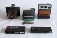 5 sztuk aparatów - Polaroid 600, EK100, EE33, Kodak 600, Exacta