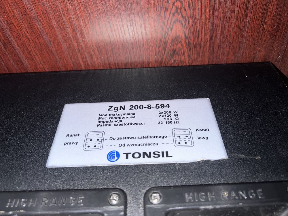 Subwoofer pasywny tonsil Zgn 200 model 8-594