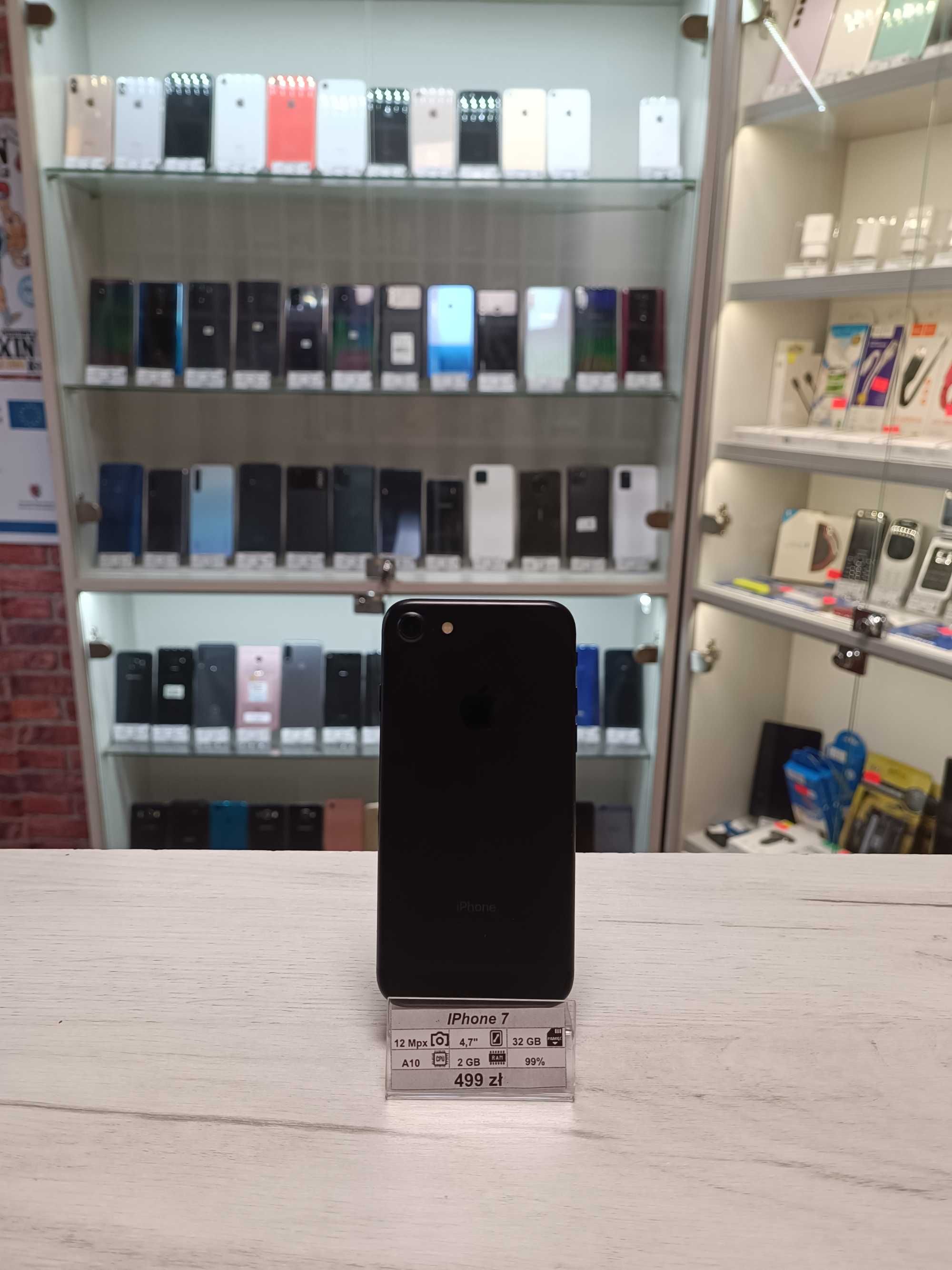 IPhone 7 32gb black Stan BDB Gwarancja PerfektGSM