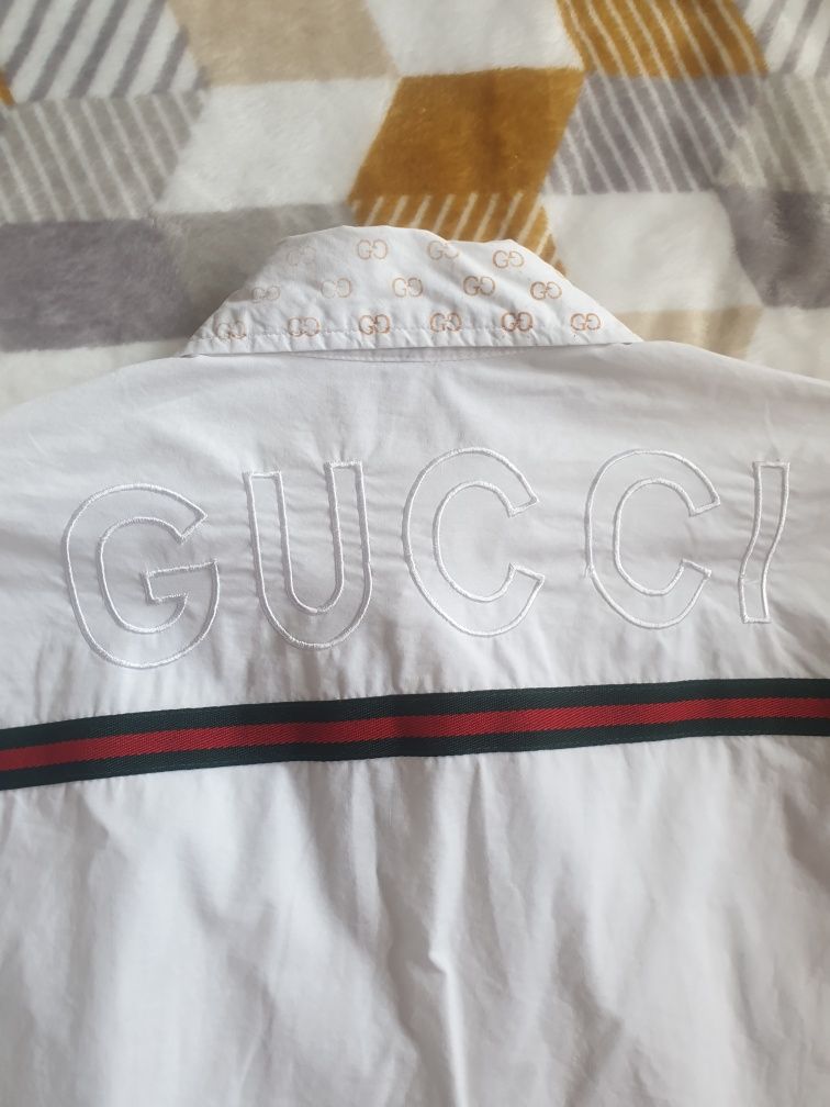 Koszula logowana Gucci Włoska XL.