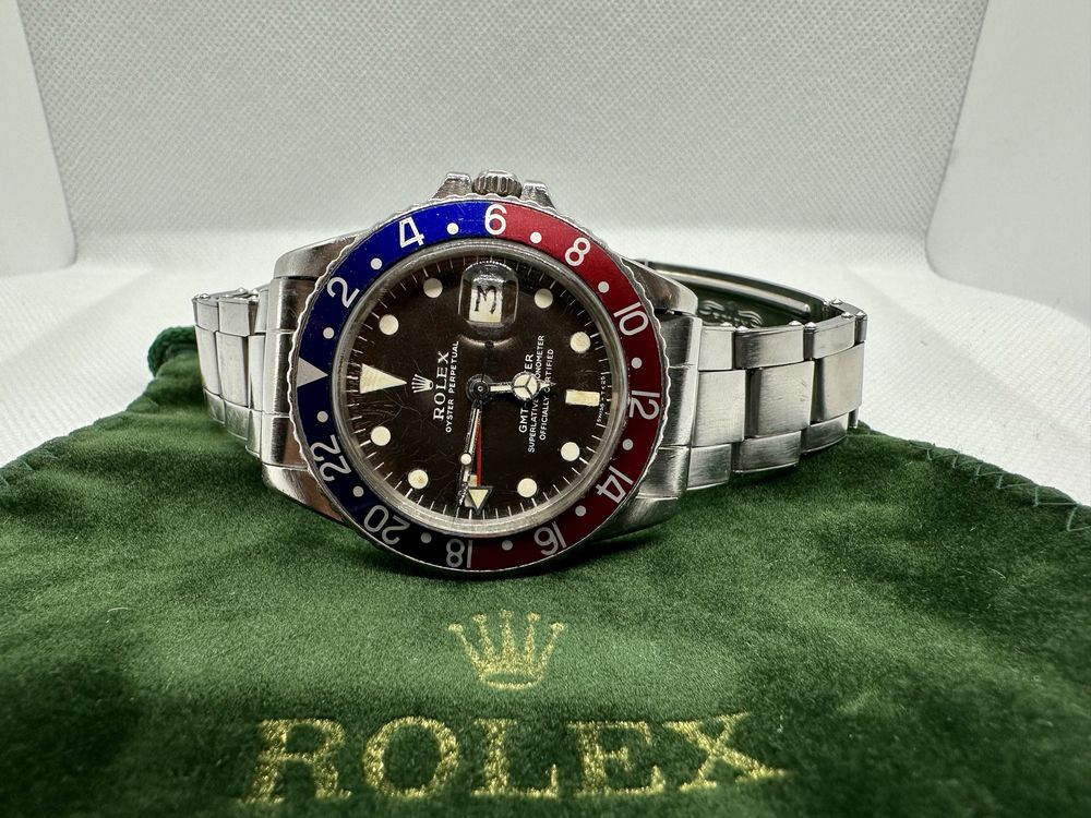 Rolex GMT-Master ref:1675 Mark1 1968г
