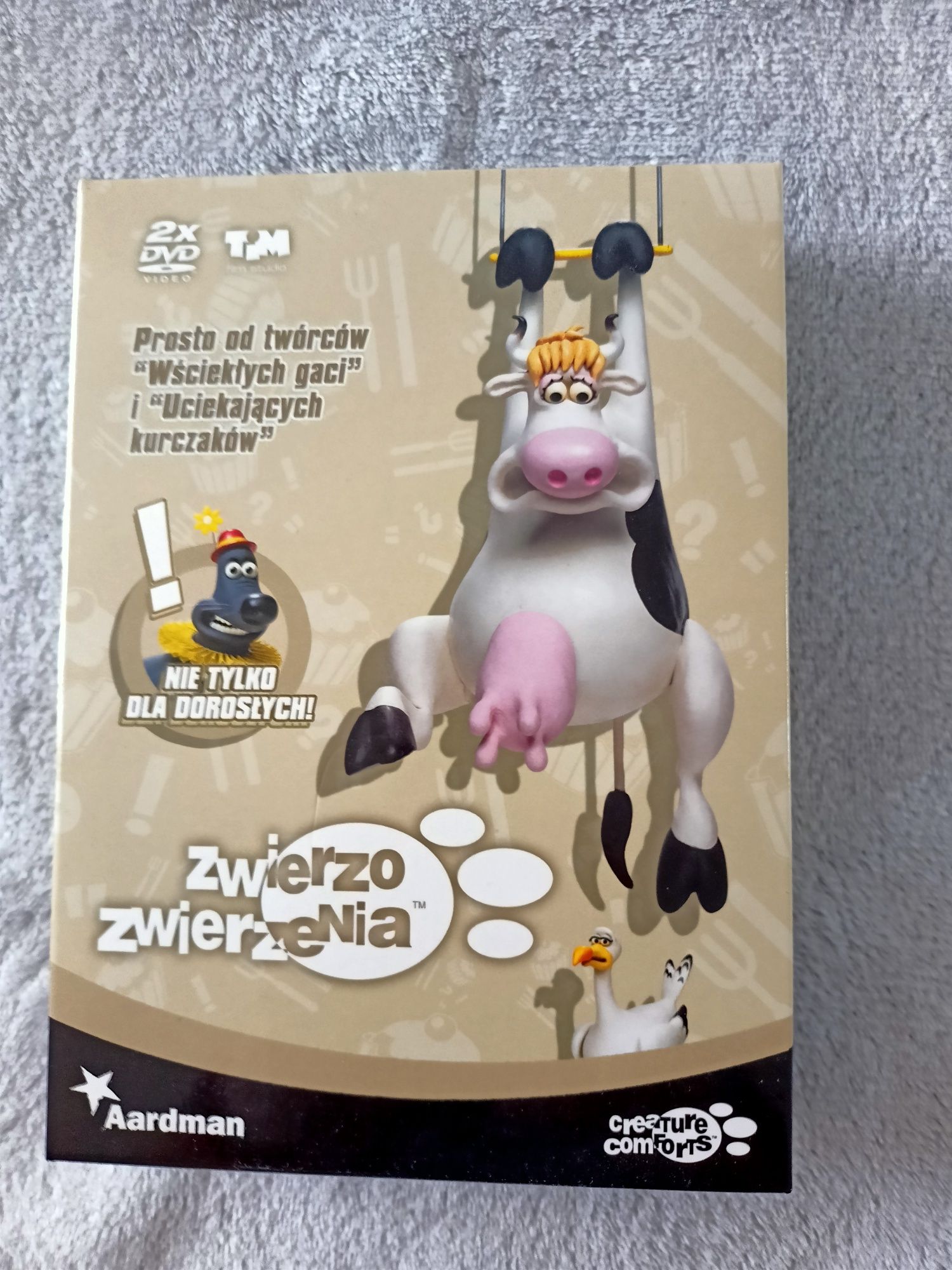 Filmy na płytach DVD "Zwierzo zwierzenia"