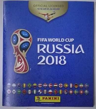 Panini mundial 2018 russia - Caderneta com 13 cromos- portes grátis