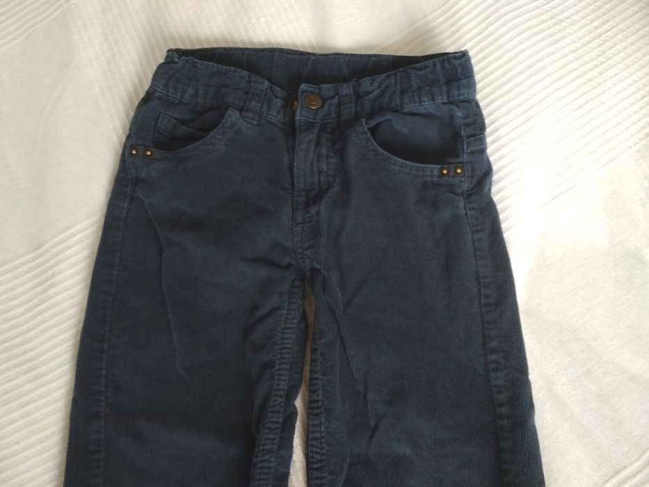 Spodnie sztruksy r. 110