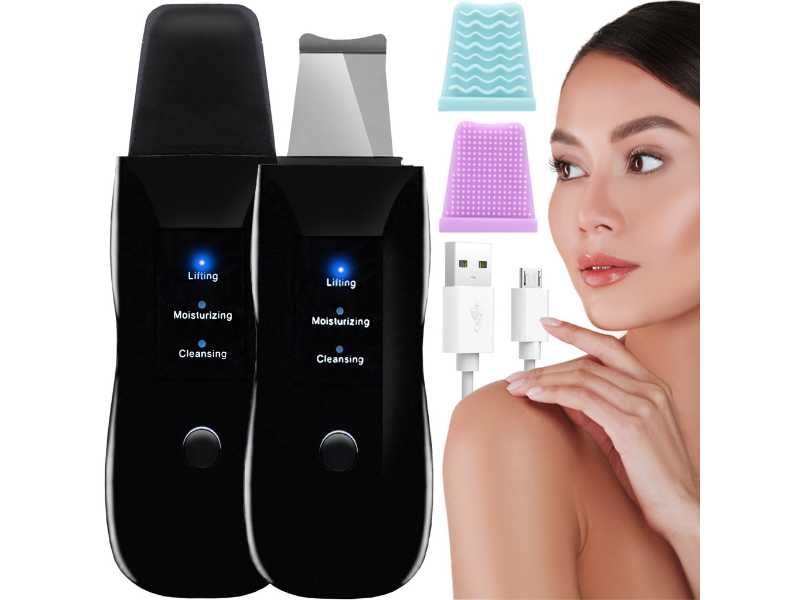 Peeling Kawitacyjny do Twarzy Ultradźwiękowy 5w1