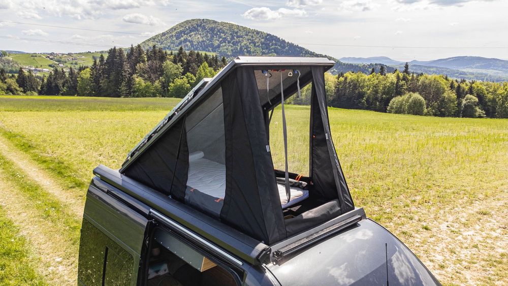 Namiot Dachowy Aluminiowy Sprinter Master Crafter Ducato WYPRZEDAŻ