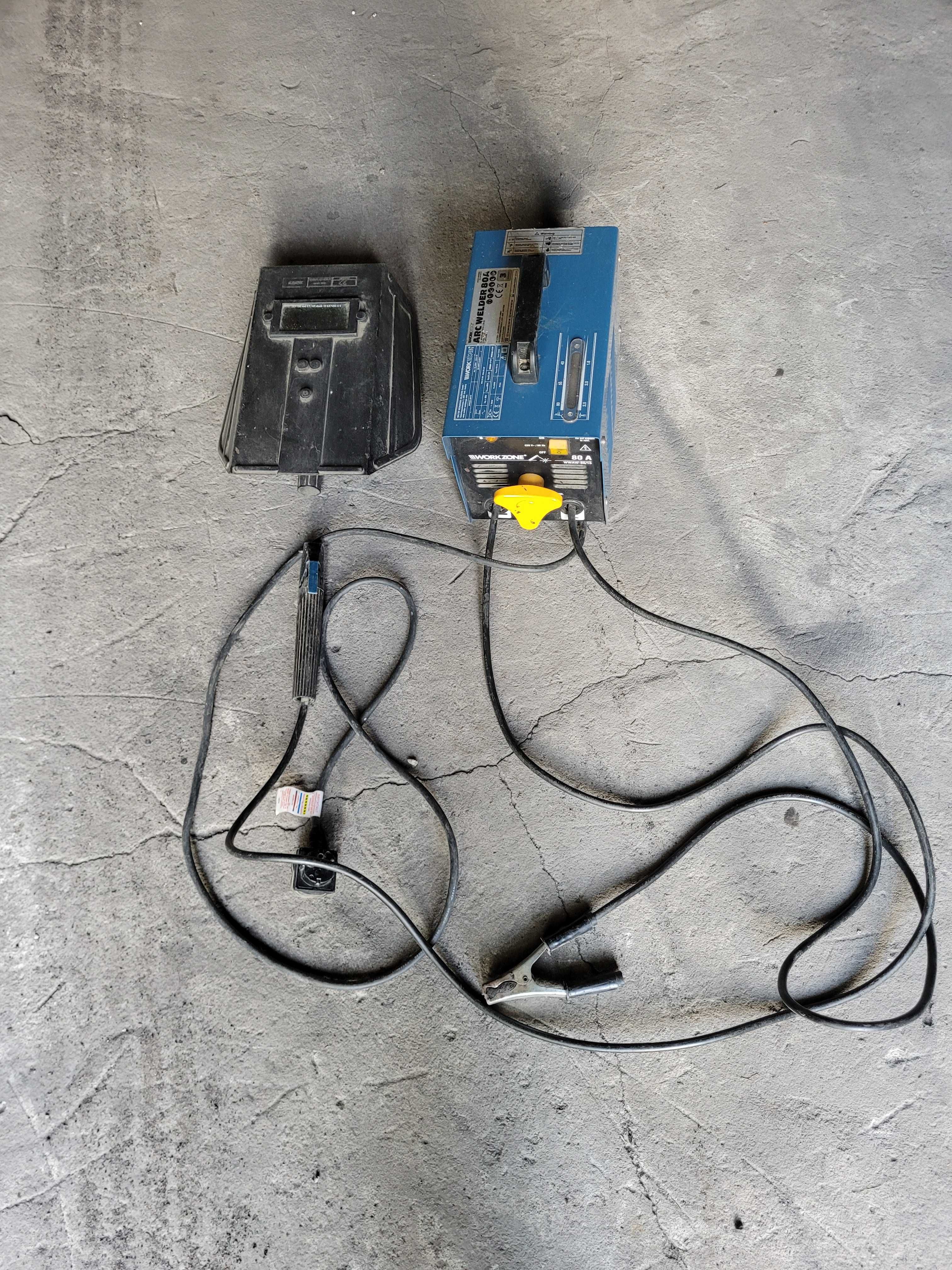 Spawarka elektrodowa, workzone Aldi 80A, MMA, elektroda
