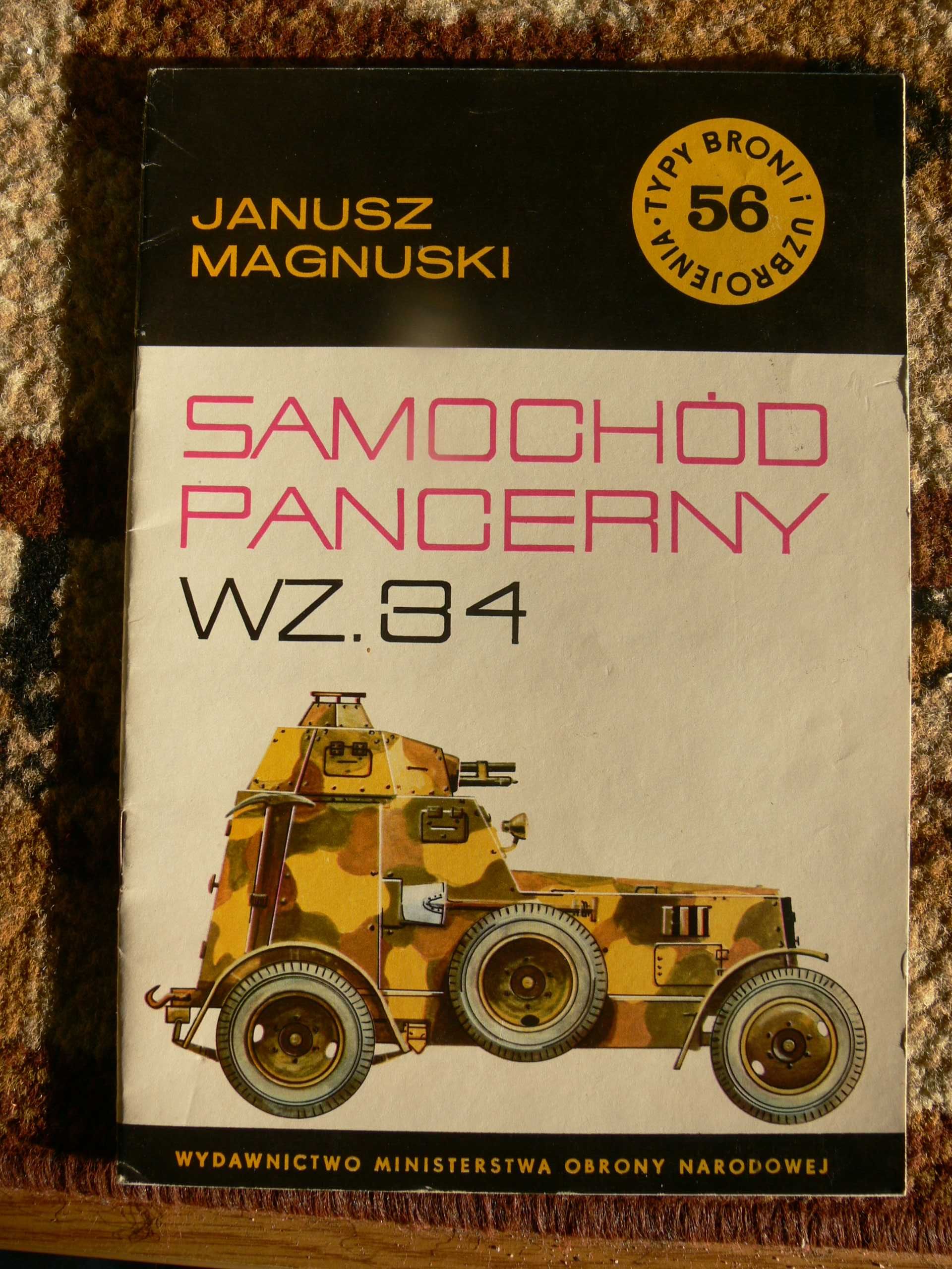 Typy Broni i Uzbrojenia nr 56 Samochód Pancerny WZ. 34