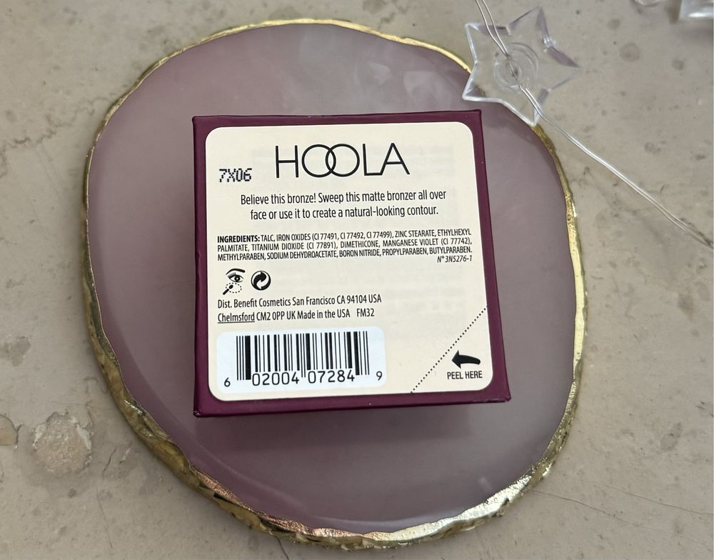 Bronzer Hoola Benefit mini starsza wersja lusterko pędzelek sephora