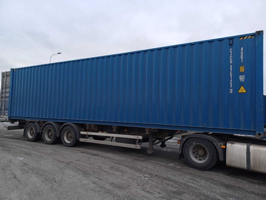 Kontener morski magazynowy 40 HC, 2022! Podwyższany, tani transport