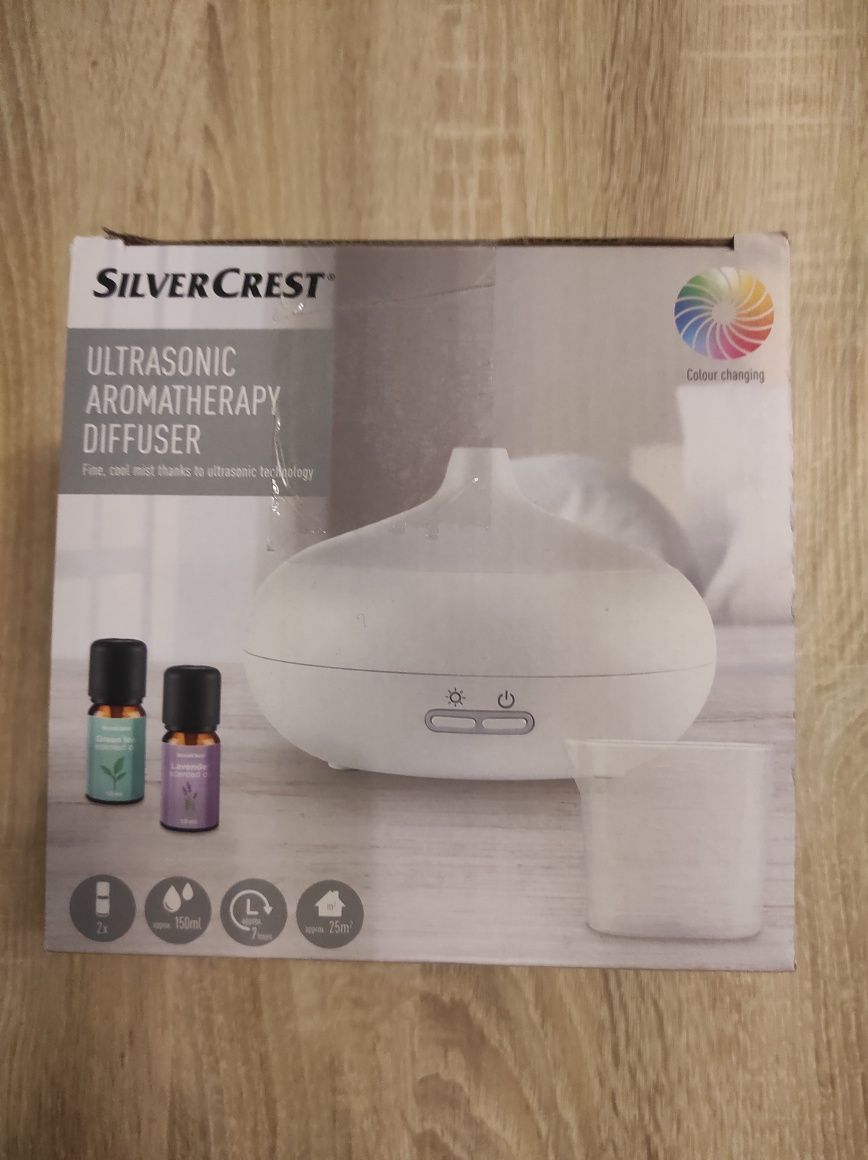SilverCrest Ultradźwiękowy dyfuzor zapachowy aromaterapia