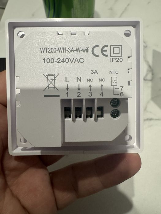 Терморегулятор, розумний термостат для котла, wifi