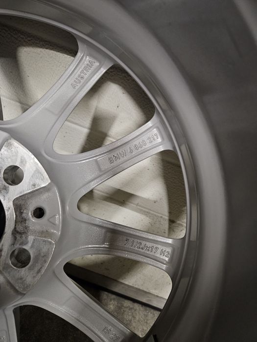 Koła zimowe oryginalne BMW 5 G30 3 G20 X1 F48 X2 5x112 7,5 J R17 Et27