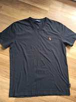 Ralph lauren polo koszulka Bawełniana  czarna t shirt XXL