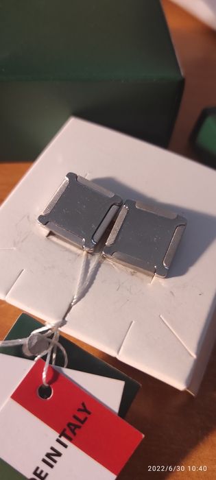 Запонки зі срібла Артикул GTGXX000036-Z/12