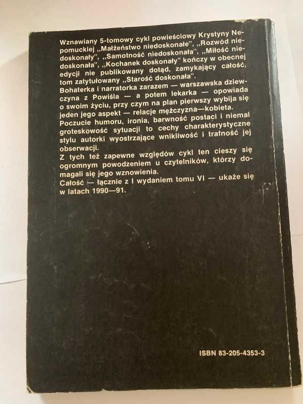 Starość doskonała Krystyna Nepomucka