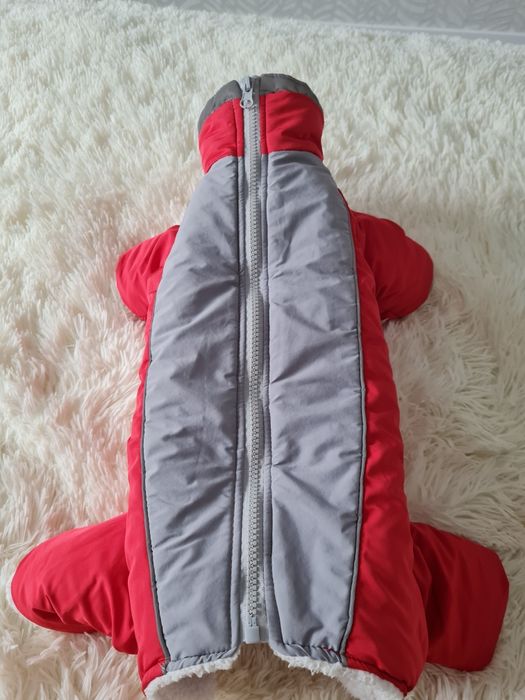 Зимовий комбінезон для собаки дівчинки