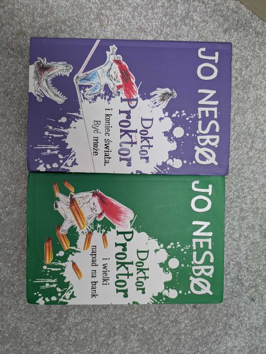 Joe Nesbo Doktor Proktor książki dla młodzieży