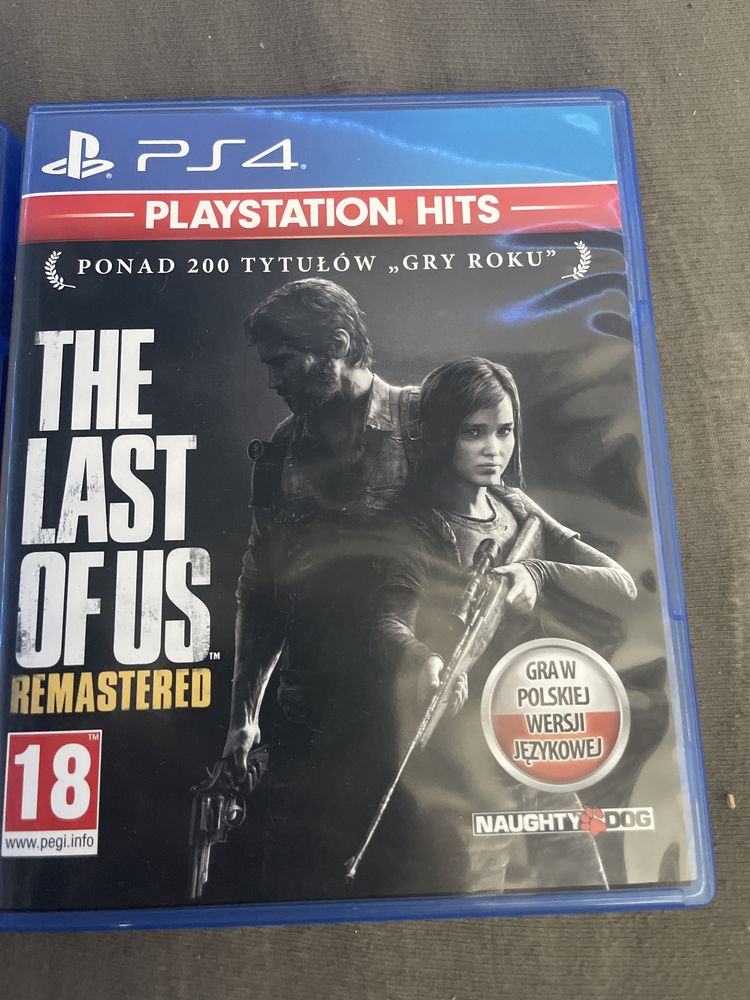 gra the last of us obie części na ps4