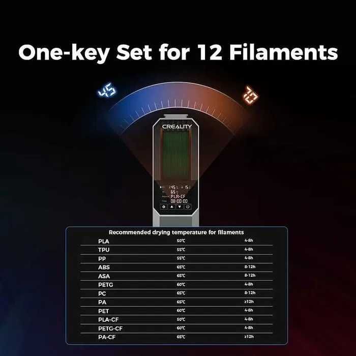 Secadora de filamentos Creality Space Pi
