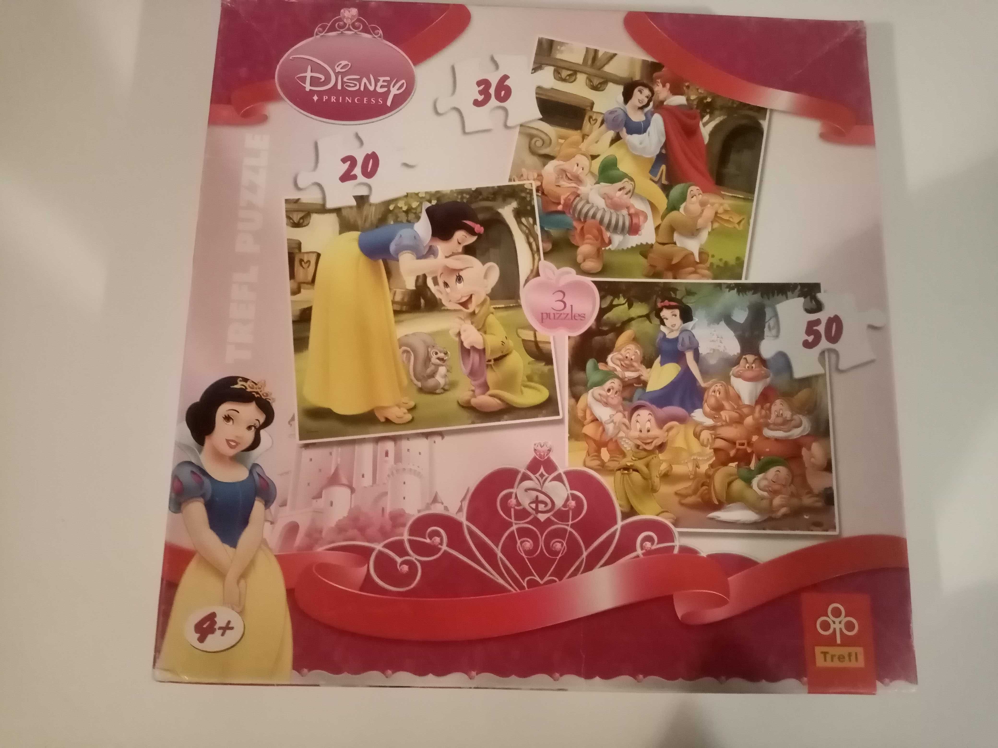 Puzzle Trefl 3w1 Disney Princess 4+