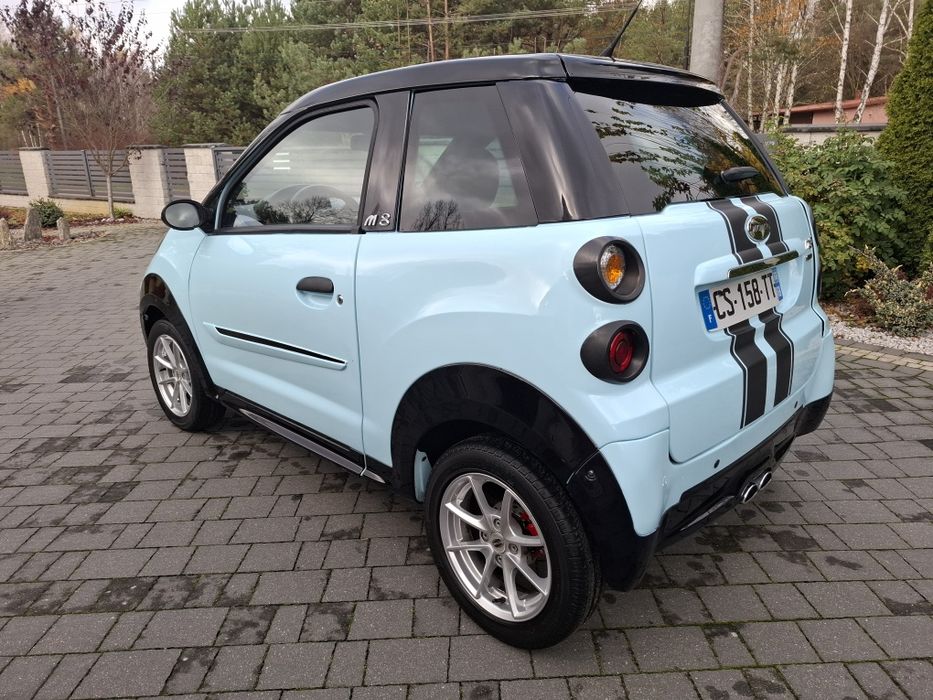 Aixam Microcar M8 skóra-led- TRANSPORT-