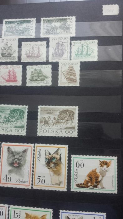 Znaczki pocztowe polskie od 1964 do 1990 roku