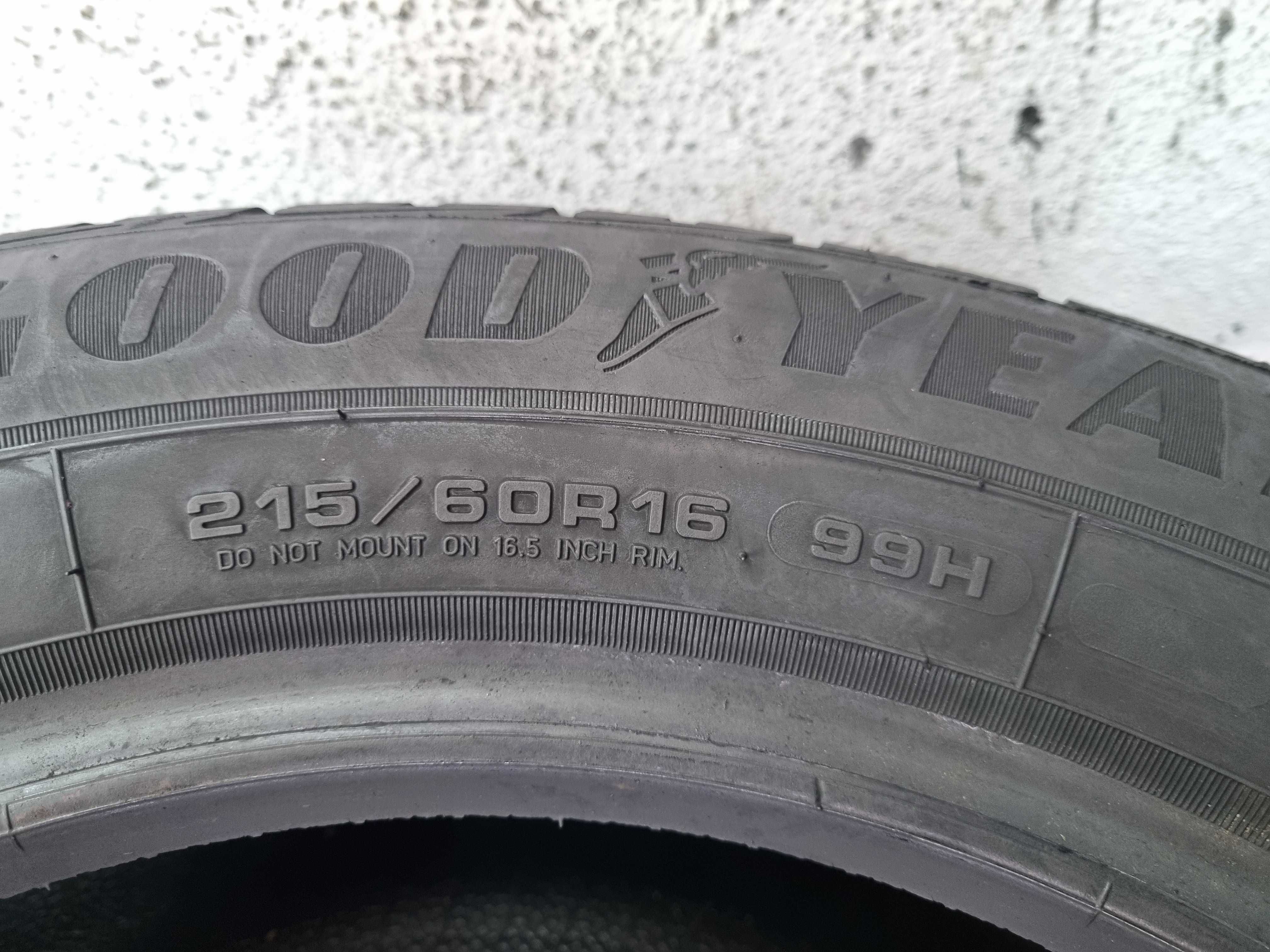 215/60/16 99H Goodyear UltraGripPerformance + D.3622