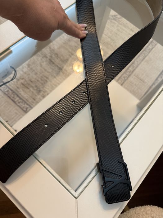 Louis Vuitton . Мужской кожаный ремень. Б/у, хорошее состояние