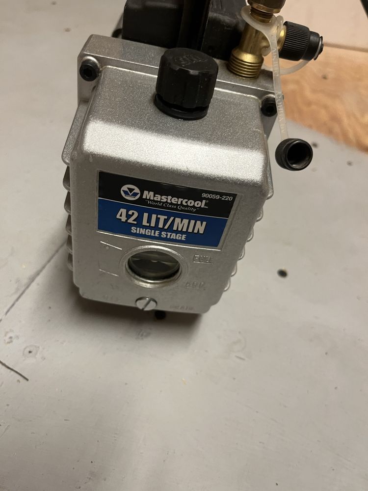 Pompa prozniowa mastercool 42l/min do klimatyzacji