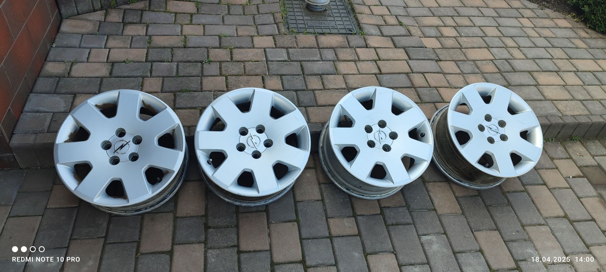 Легкосплавні диски GM 16 5/110 Opel vektra, astra, zafira і тд