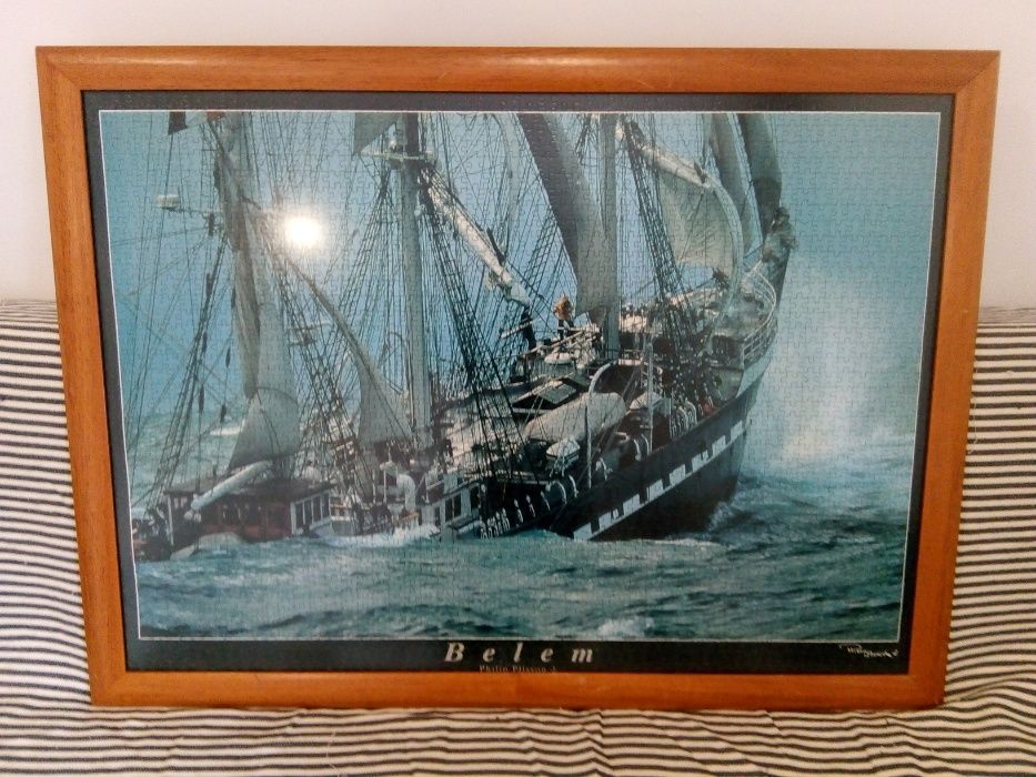 Quadro Puzzle 2000 peças - Veleiro Belém