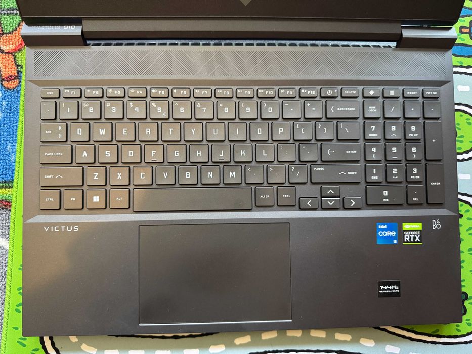 Laptop HP Victus i5-12500H, RTX3060, 16GB DDR5, 16" 144Hz, Windows 11