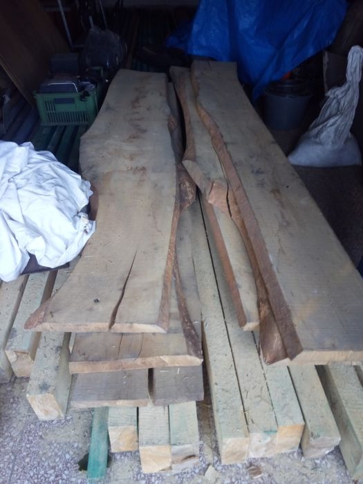 Brusy Deski Bukowe Sosna Świerk ogród