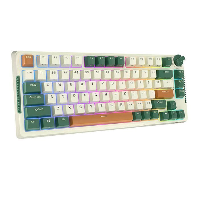 Switch Rgb, Rkh81 (Zielona) Klawiatura Mechaniczna Bezprzewodowa