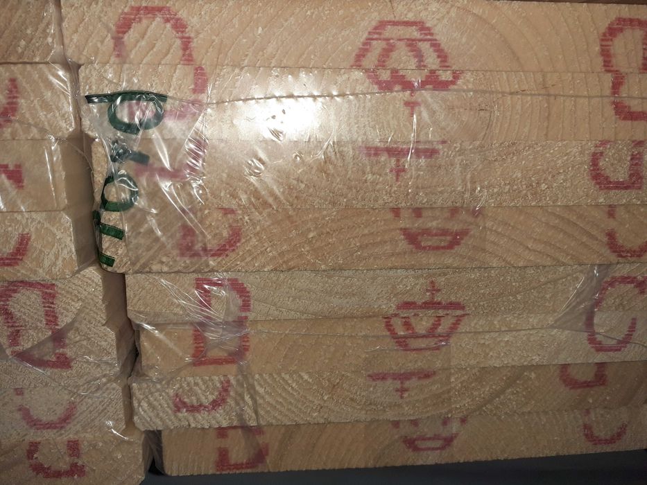 Skandynawska Deska 21x120x4800mm STRUGANA z czterech stron