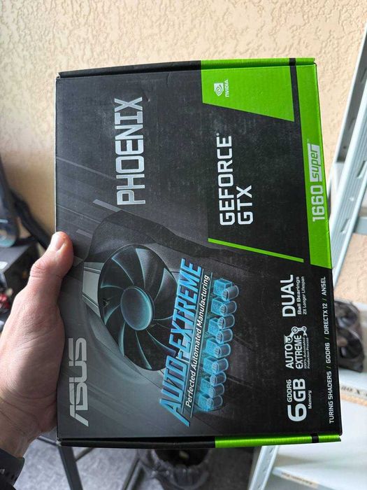 Відеокарта Asus GTX 1660 Super Phoenix O6G OC 6GB GDDR6