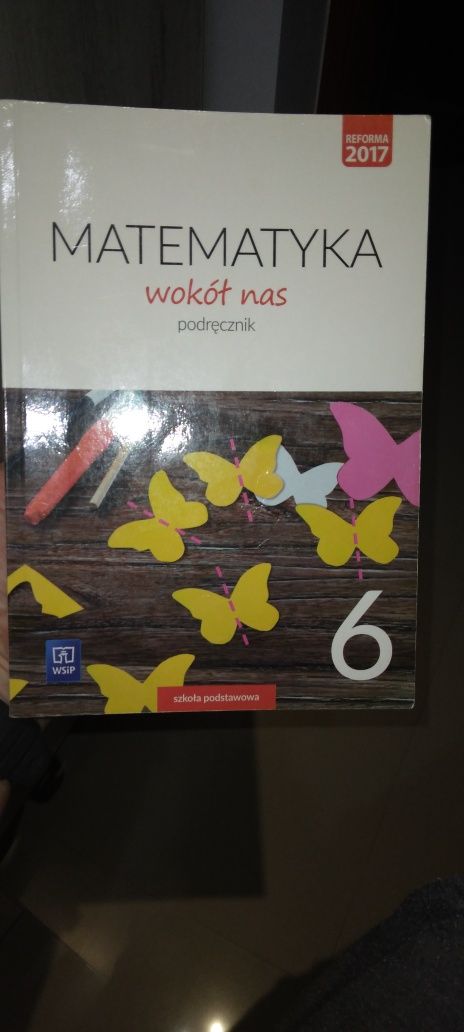 Matematyka wokół nas 6  wsip podręcznik