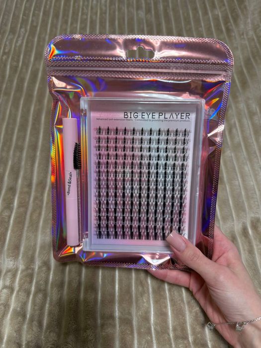 Ресницы,клей,наборы