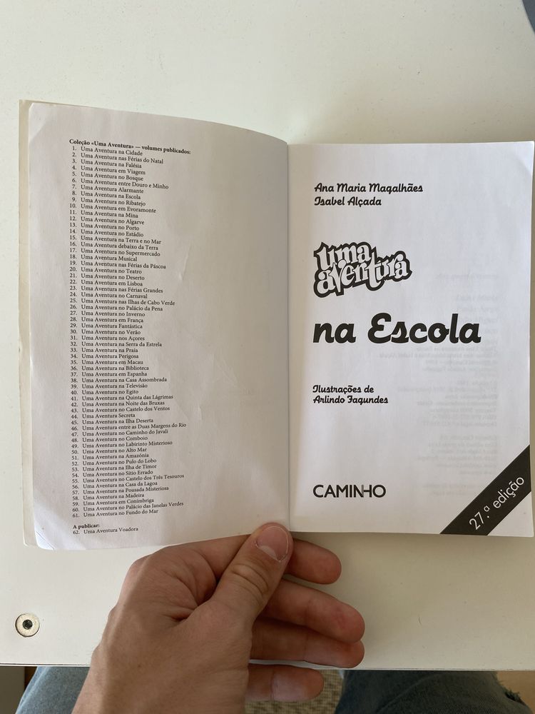 Livro de Uma Aventura “na Escola”