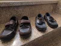 Sapatos de couro tamanho 32