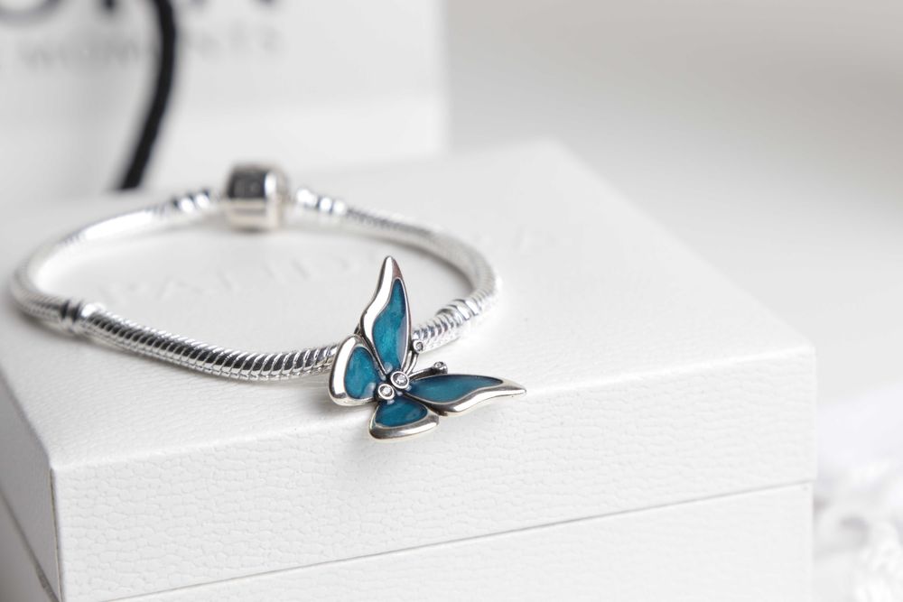 Намистина Pandora "Великий метелик" срібло s925
