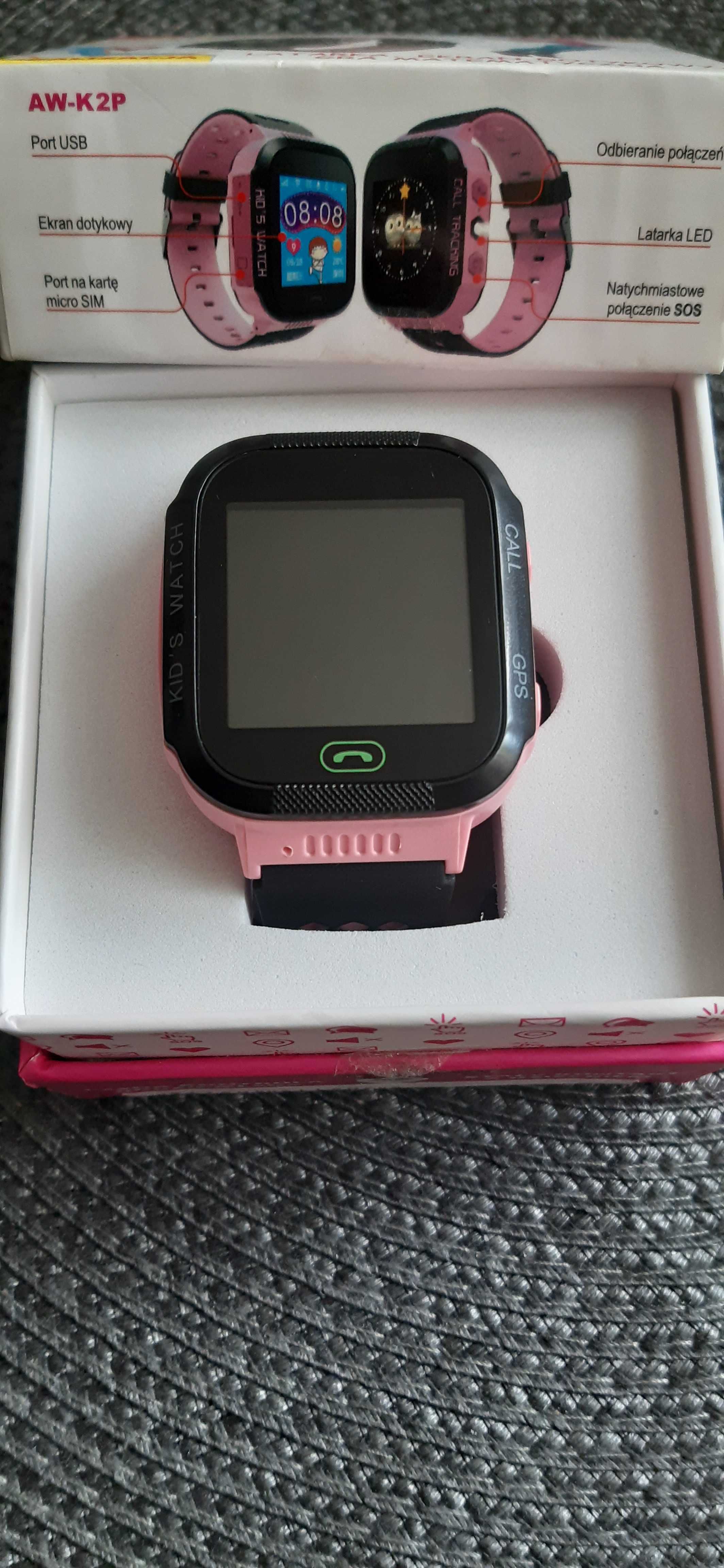 ART Watch Phone GO zegarek z funkcją GPS, latarki oraz gry edukacyjnej