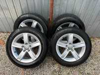 Koła Audi 66.6mm ! A4 B8 ! A5 Alufelgi 16 cali opony zimowe 205/60/16