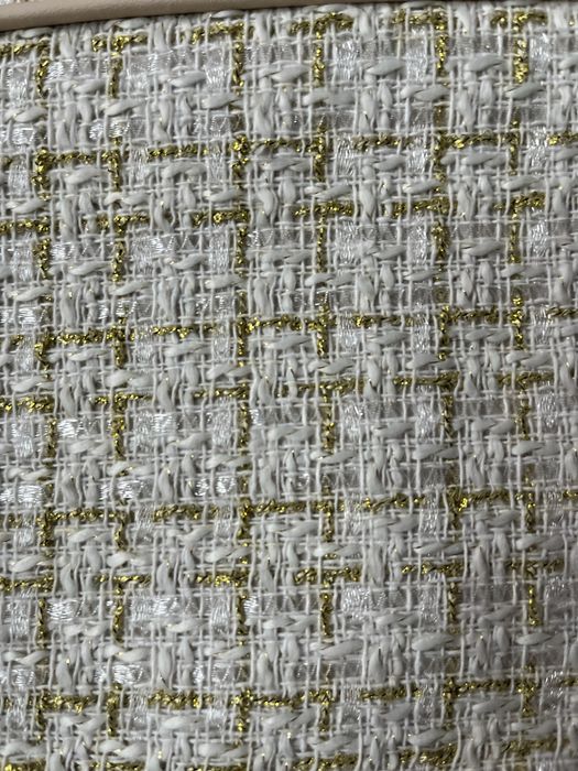 Kosmetyczka damska w kratę z przegrodami, NOWA