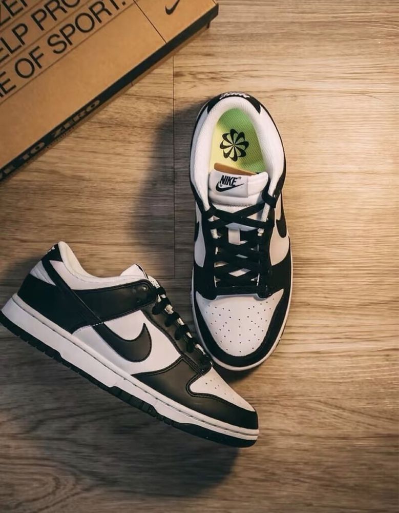ОРИГІНАЛ! Nike Dunk Low Panda оригінальні жіночі кросівки